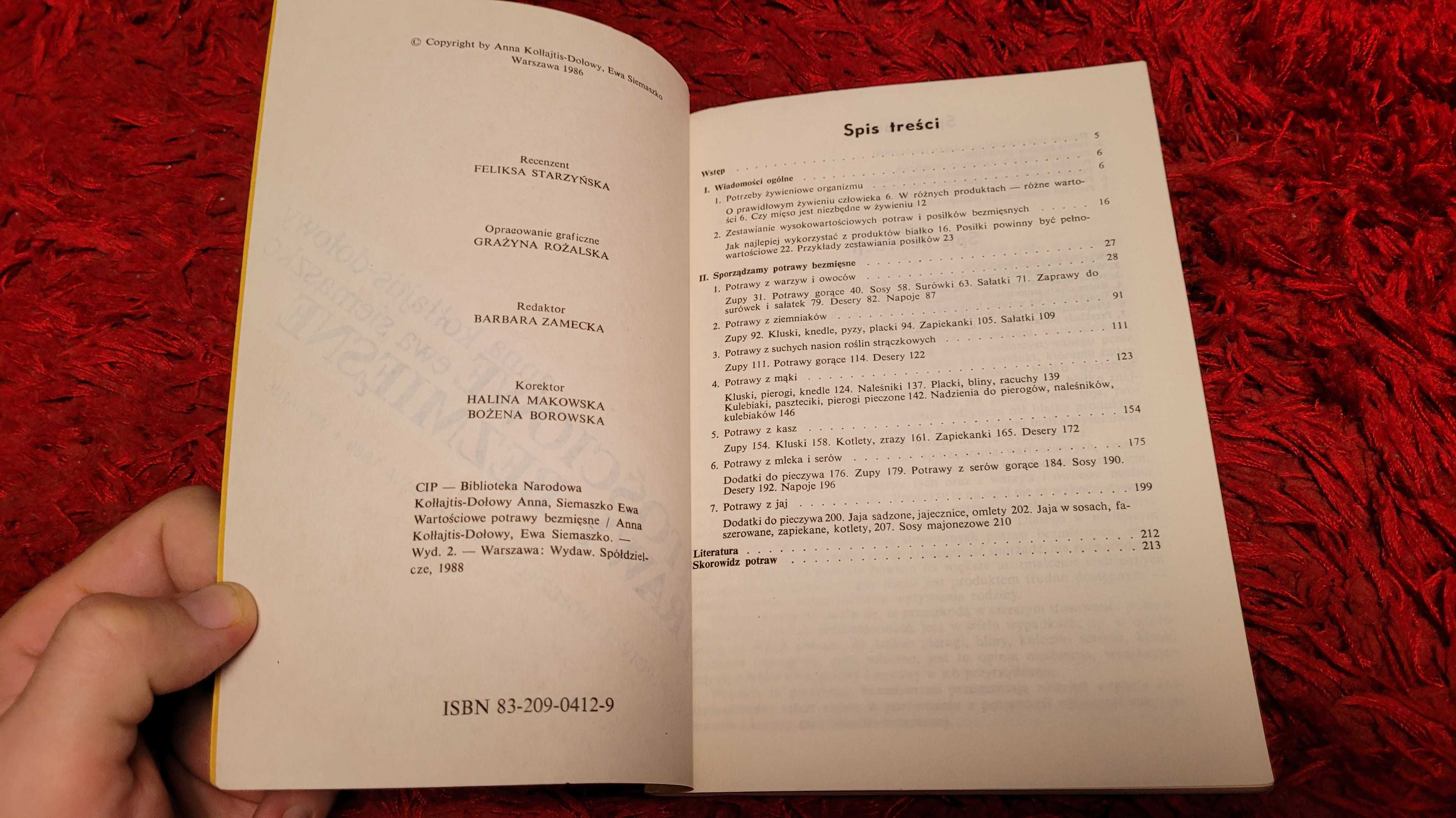 "Wartościowe potrawy bezmięsne", Kołłajtis-Dołowy, Siemaszko