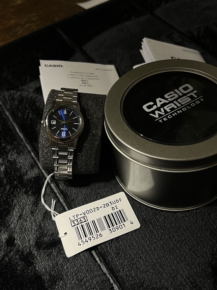 Жіночий годинник Casio LTP-V002D-2B3
