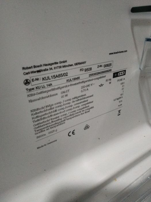 Frigobar Bosch em ótimo estado