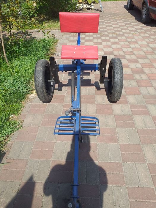 Продам адаптер для мотоблока с новыми колёсами докатка!!