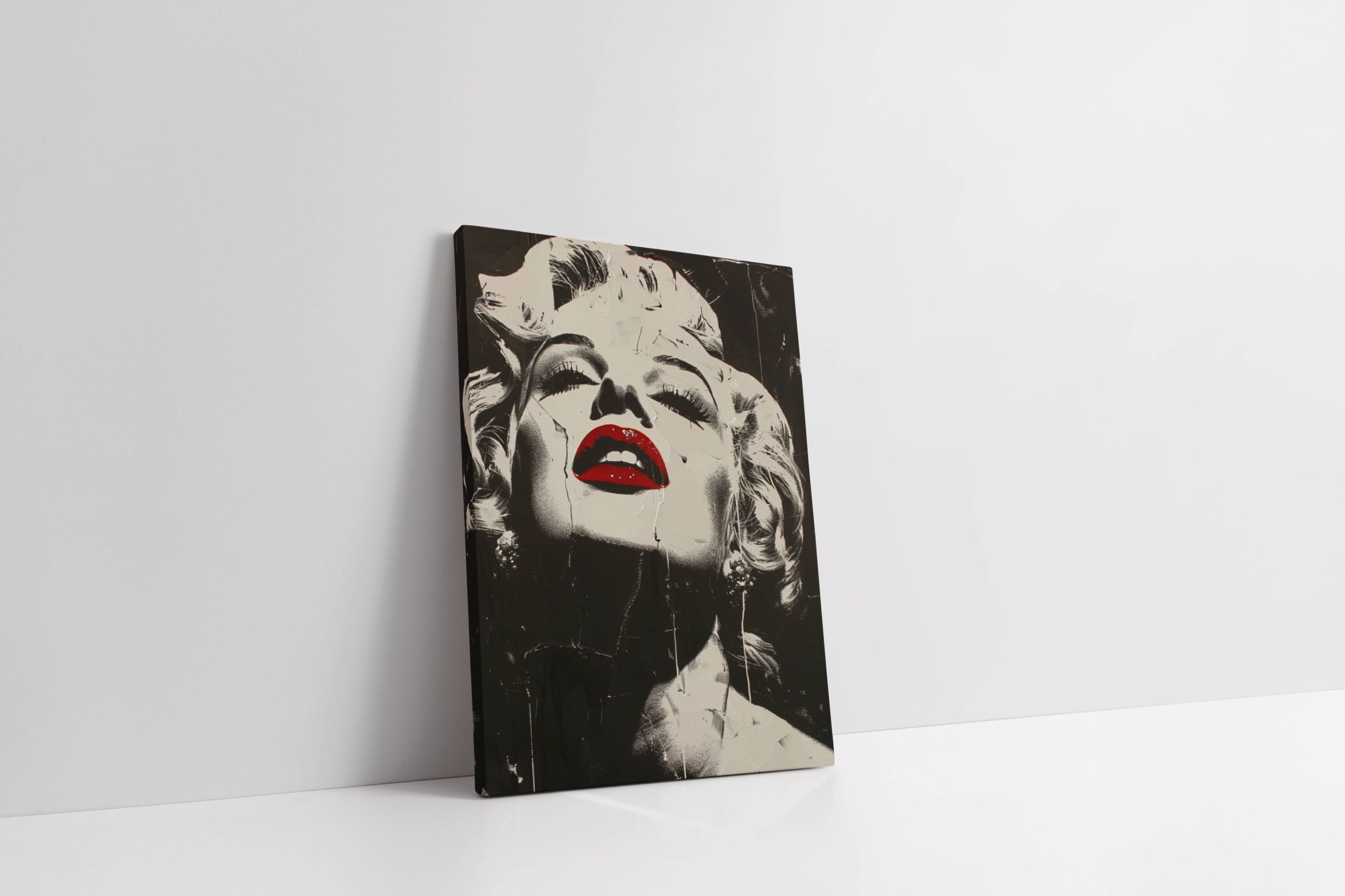 Obraz na płótnie Marilyn Monroe 75x100 cm - Pop Art Deco do wnętrz