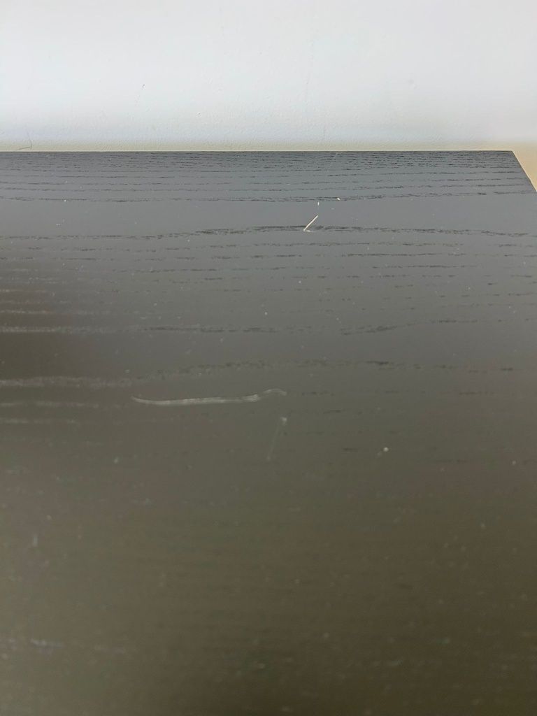 Secretária preta - IKEA "Malm"