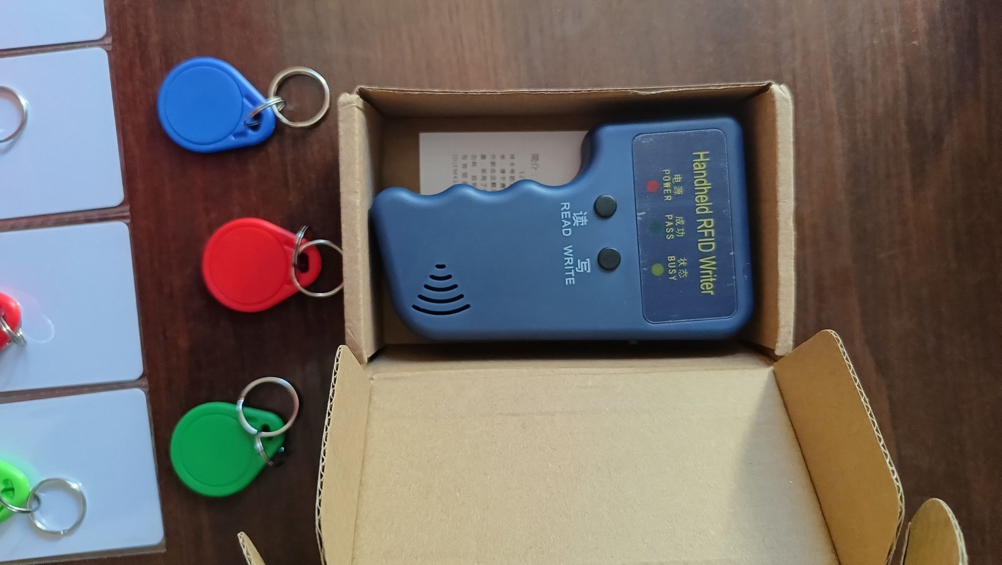 programator rfid 5 kart 10 breloki