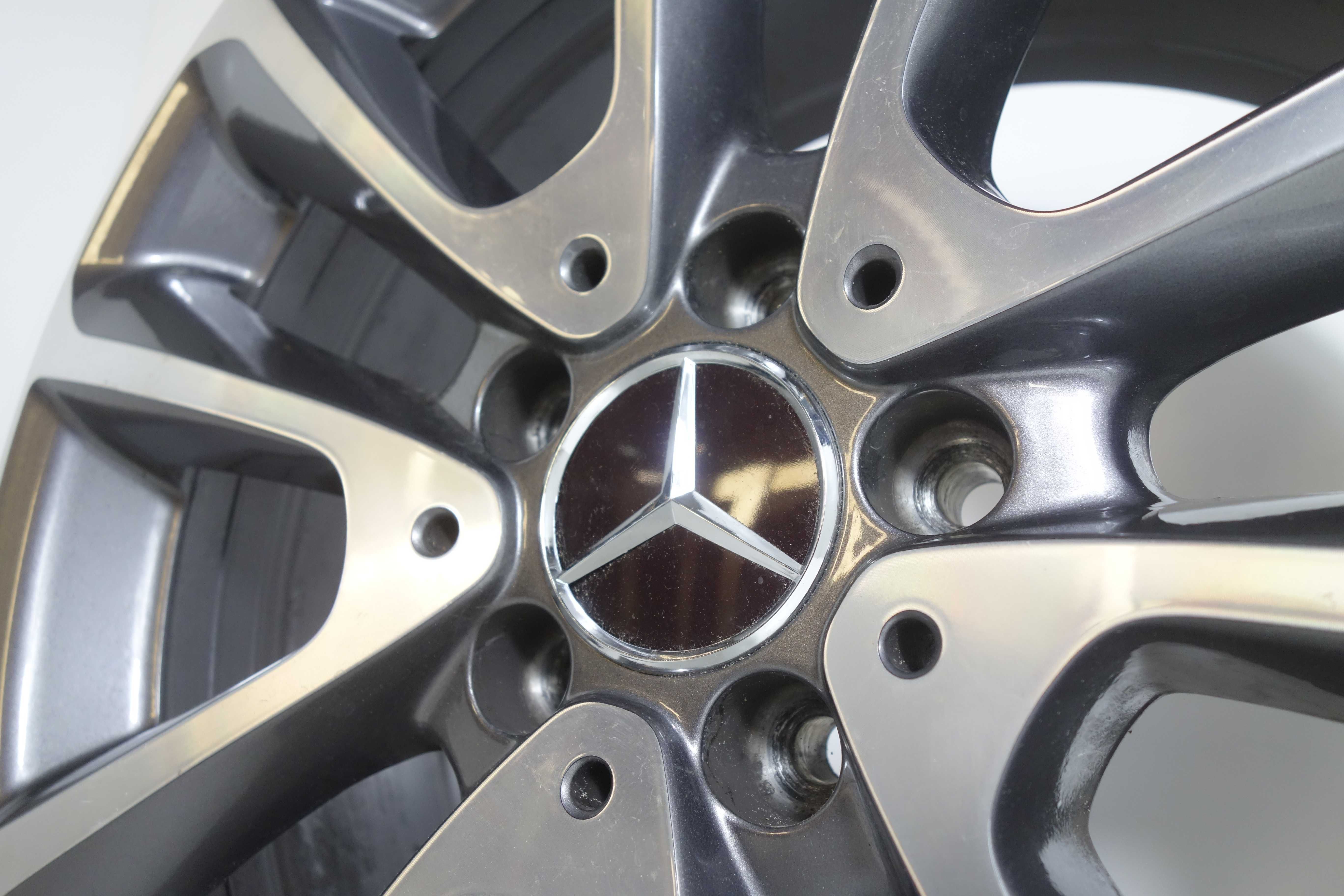 Alufelgi 18" 5x112 Mercedes C-Class E-Class CLA SLK Grafit + Poler 928