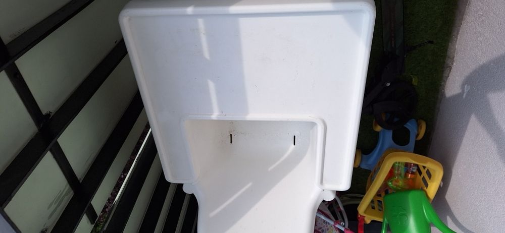 Krzesełko do karmienia - ikea z podnozkiem