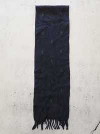 Ralph Lauren wełniany szal w loga monogram