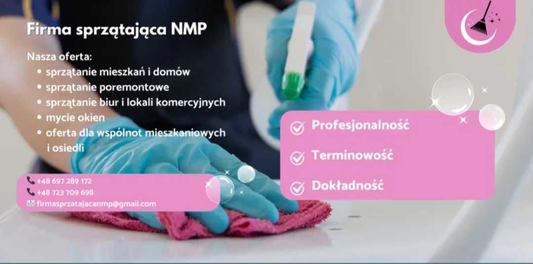 Sprzatanie mieszkań/domów/biur