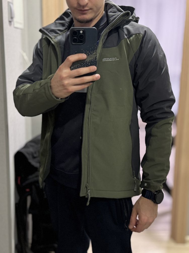 Куртка Mountain warehouse, термо softshell  S
