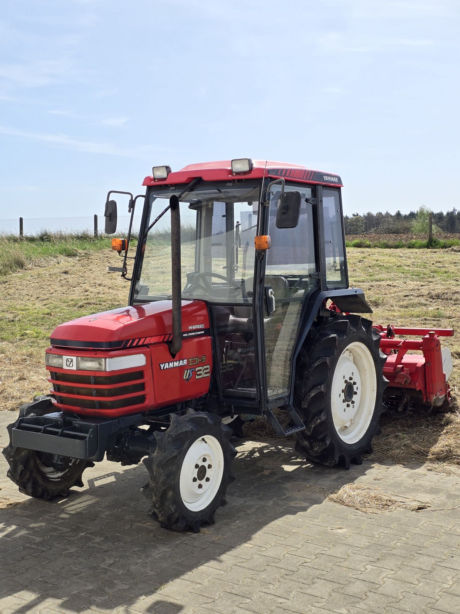 Traktor Japoński 4x4 YANMAR US 32 + Glebogryzarka * KLIMA * Global