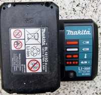 Makita, bateria + carregador