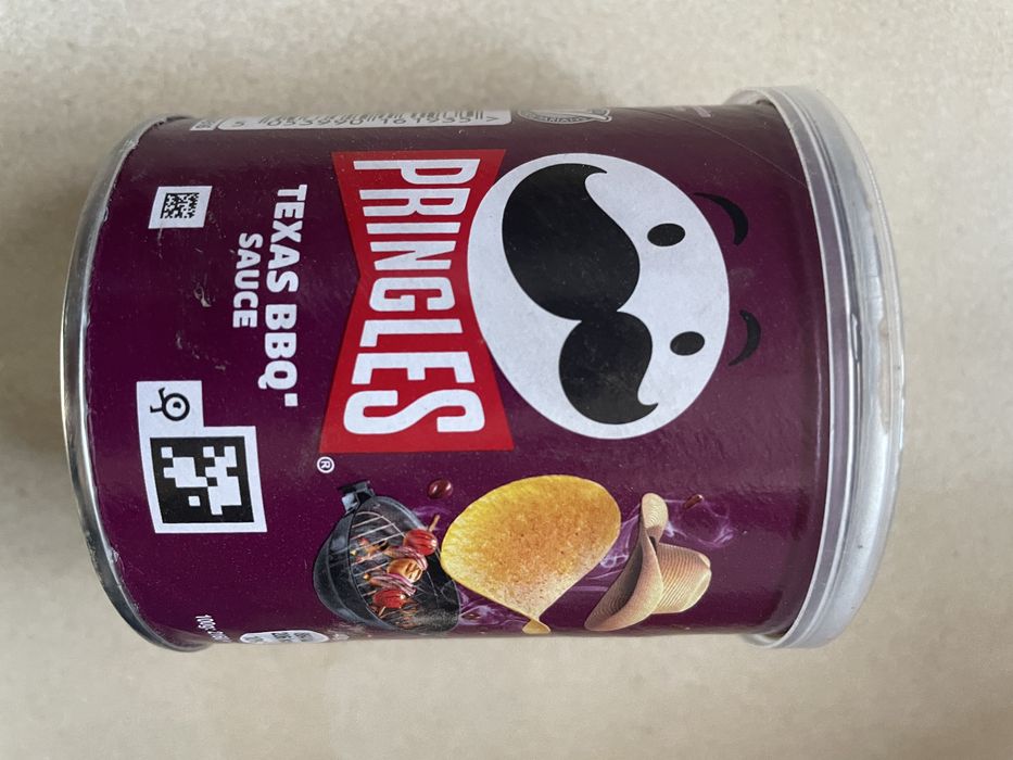 Pringles—- puszka 40 g—12 szt— texas bbq sauce