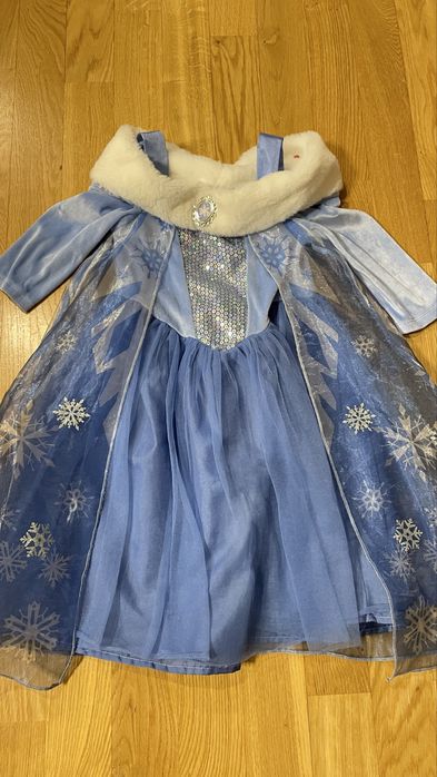 Sukienka - H&M przebranie  Elzy rozm. 104 cm