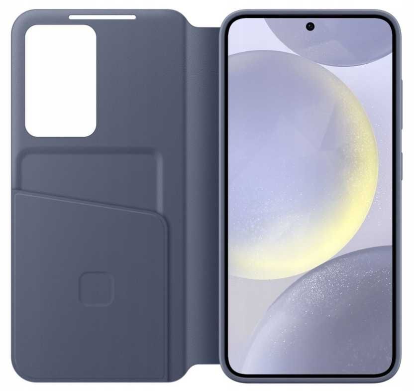 Etui Samsung Smart View Wallet Cover Case fioletowy Galaxy S24+