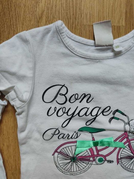 Zestaw ubrań paczka paka dla dziewczynki niemowlaka 80 86