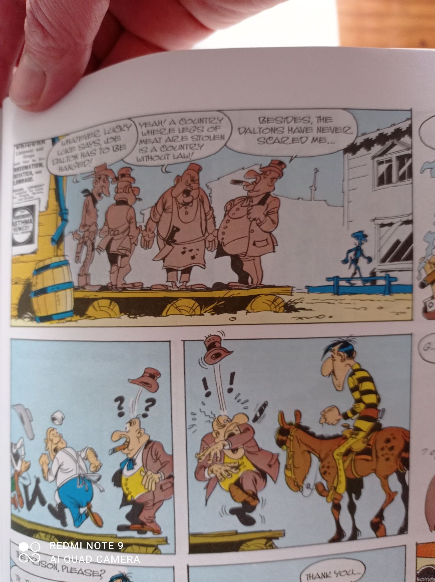 Lucky Luke - english translation