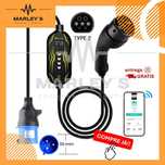 Carregador Portátil 7 kw - 32A - C/ APP - Eletricos e Hibridos