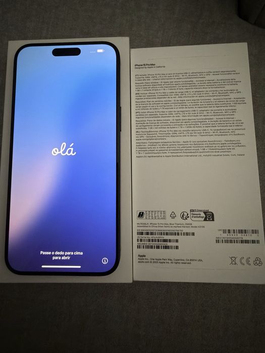 Iphone 15 Pro Max Blue Titanium 256GB