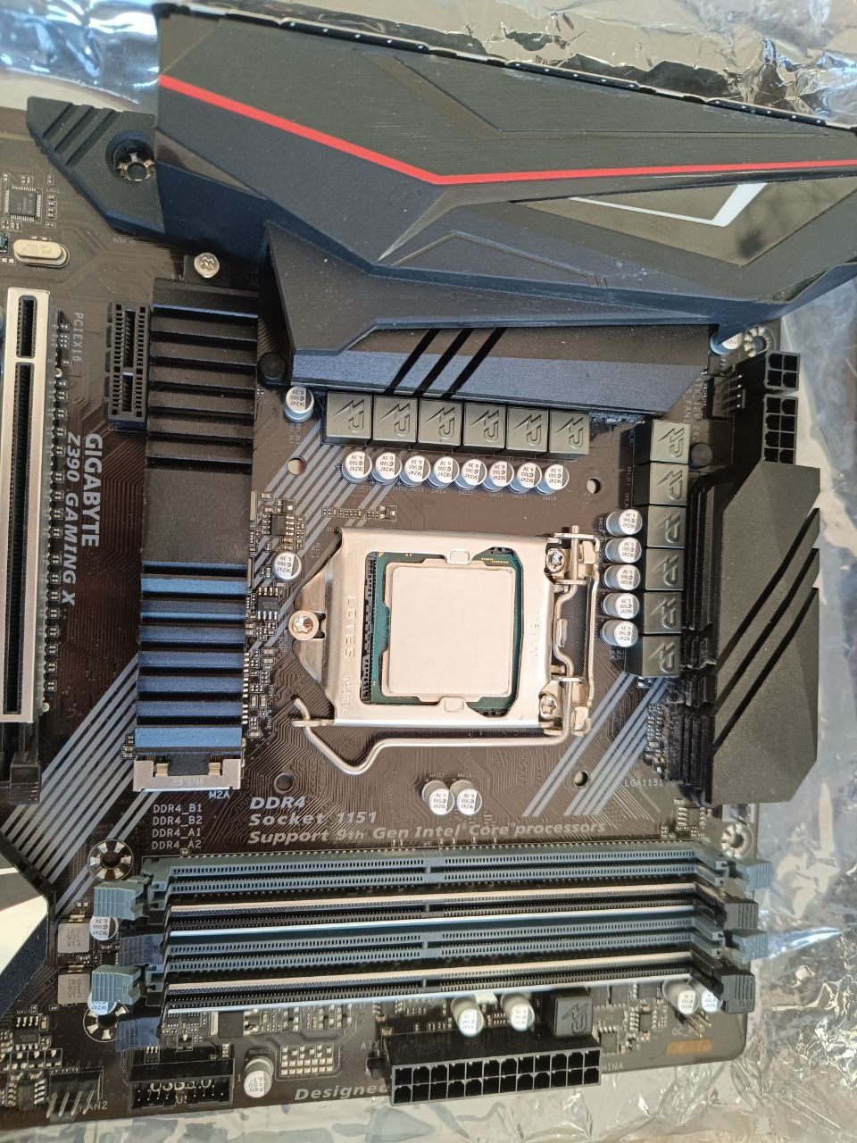 Płyta główna gigabyte Z390 + Procesor I59600K