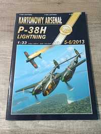 P38 H Lightning Kartonowy Arsenał