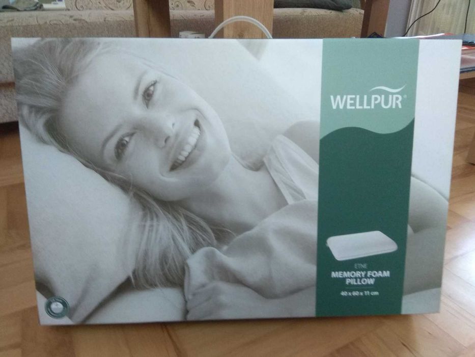 Poduszka WELLPUR ETNE z pianki termoelastycznej