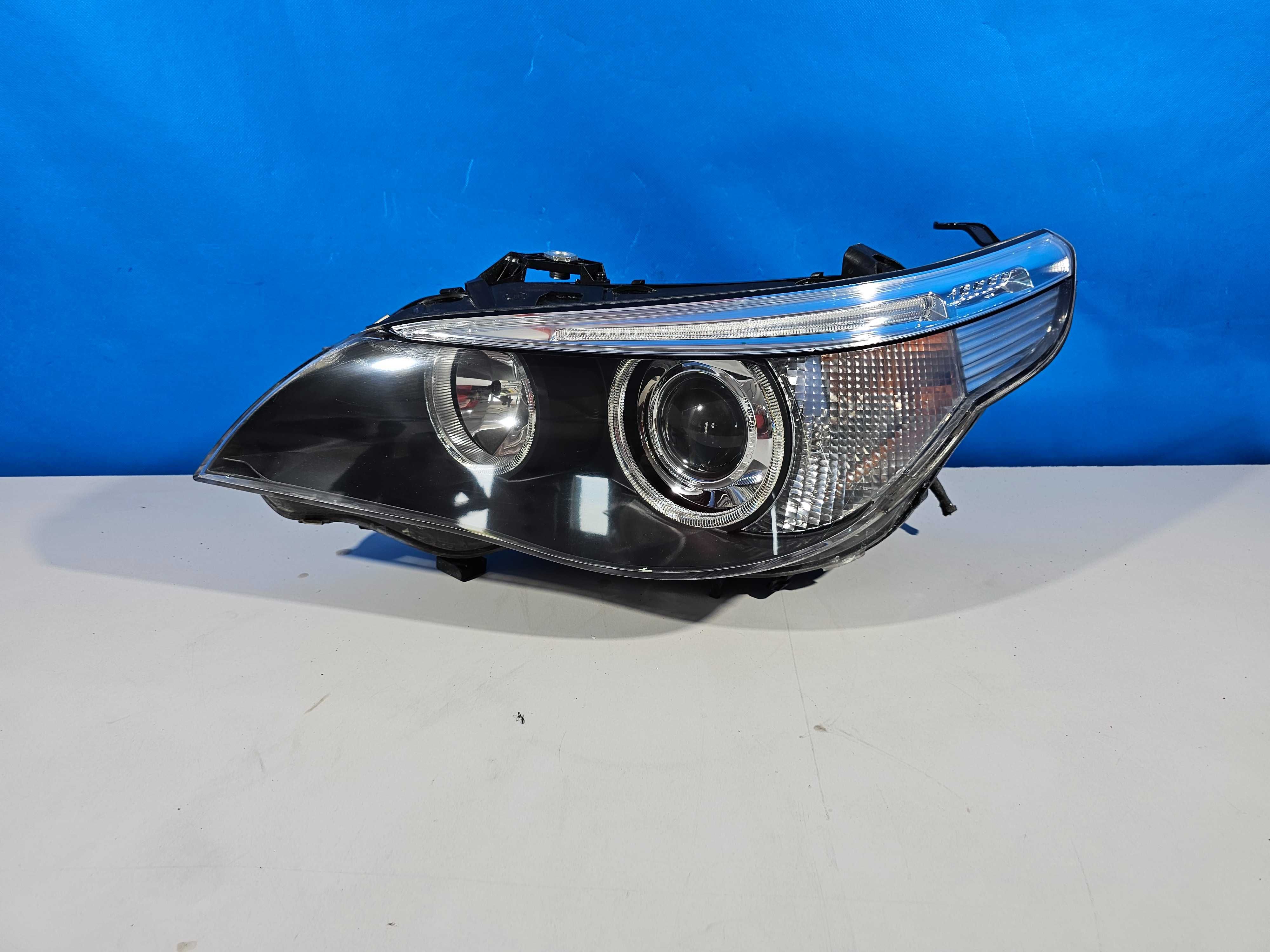 Bmw E60 E61 Lampa Przód Przednia Lewa Bi-Xenon Skrętna Skrętny Ładna