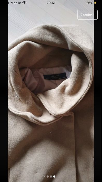 Plaszczyk xs zara