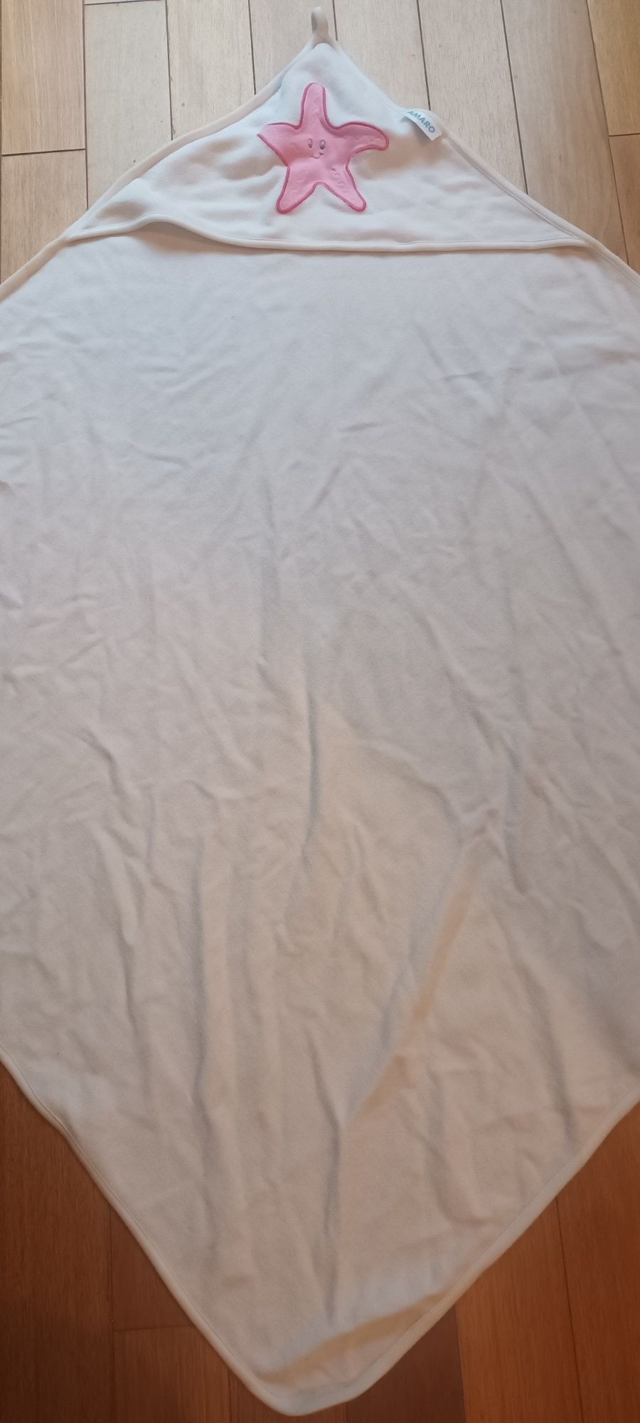 Ręcznik kąpielowy z kapturkiem, 95x95 cm