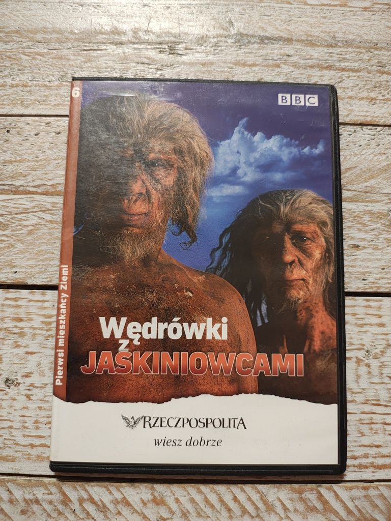 Wędrówki z jaskiniowcami. Dvd