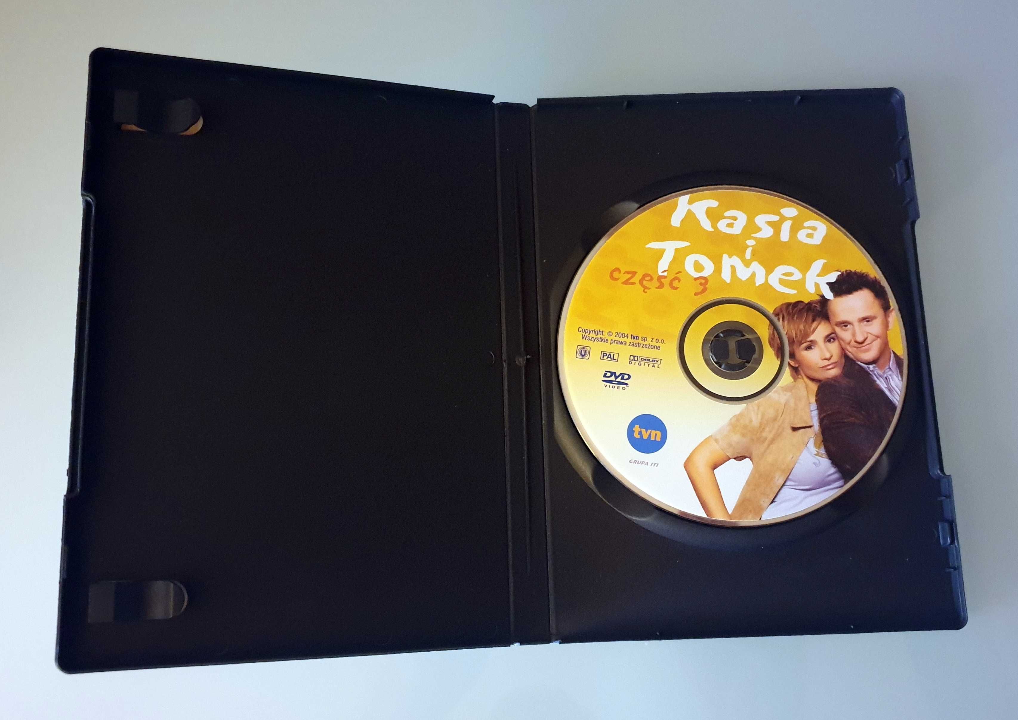 Płyty DVD / serial "Kasia i Tomek" części 1-3 (Brodzik, Wilczak)