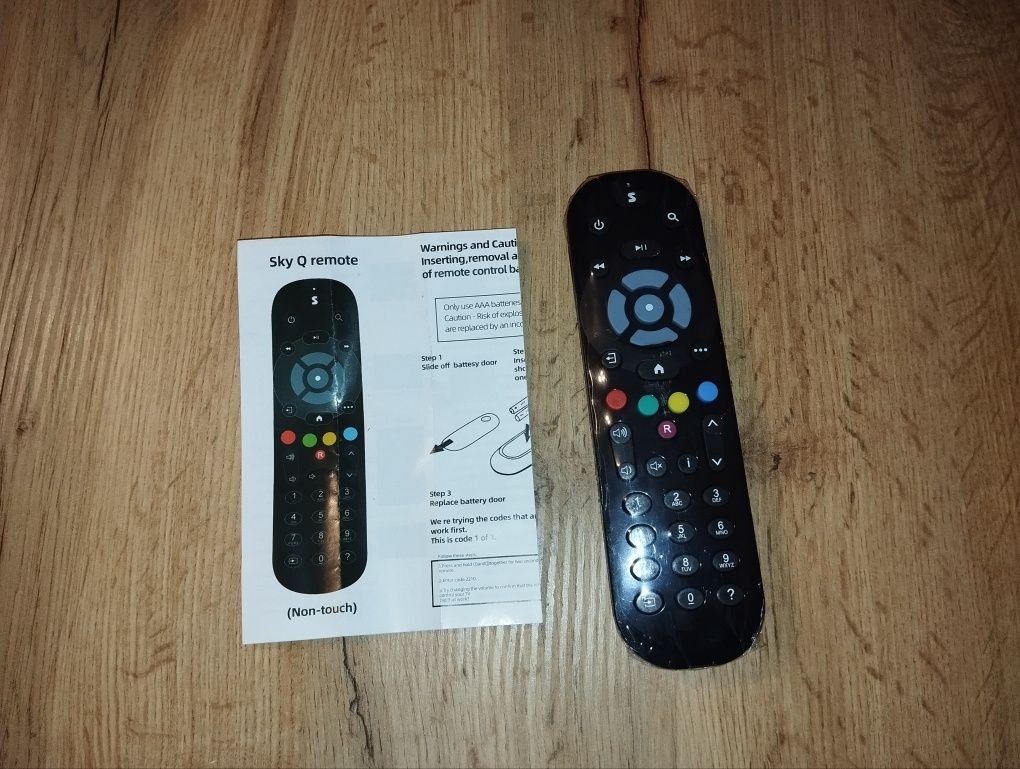 Pilot zamiennik do Sky Q Box
