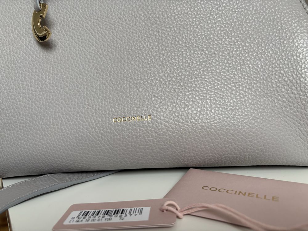 Coccinelle jak nowa, light grey medium