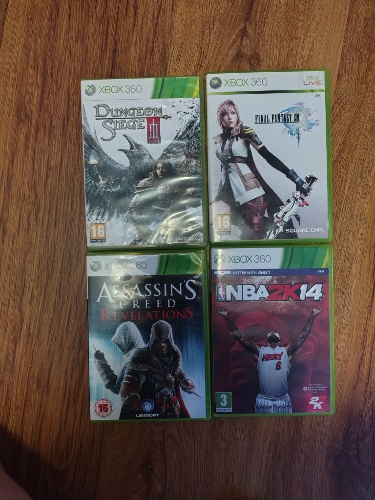 GRY XBOX360 ( Dungeon Siege III, Finał Fantasy XIII, NBA2K14..)
