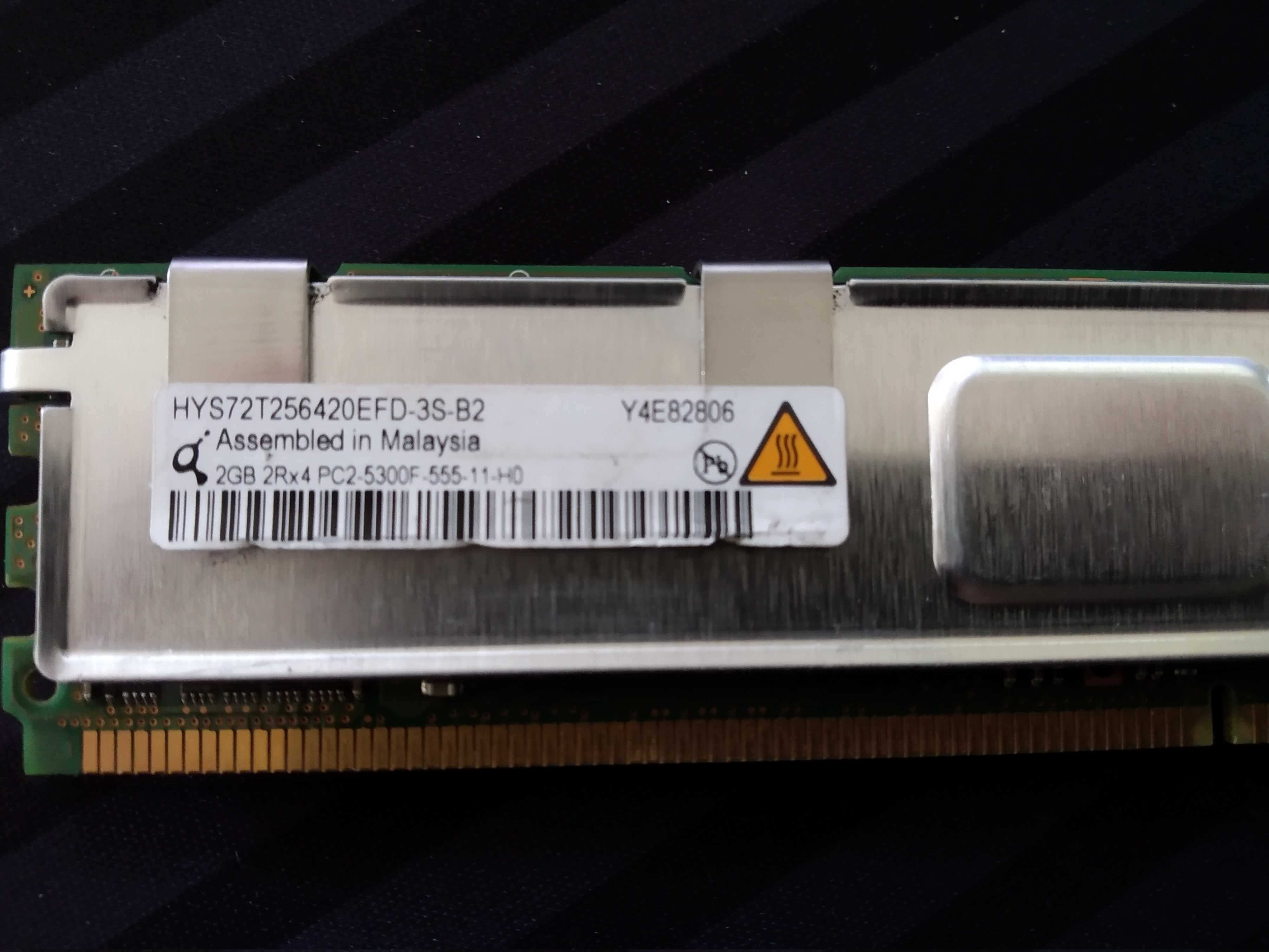 Memórias para Mac Pro 1.1 e 2.1 - 2GB DDR2 667MHz (PC2-5300F)