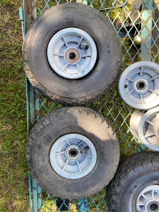 Kółka do wózka ogrodowego