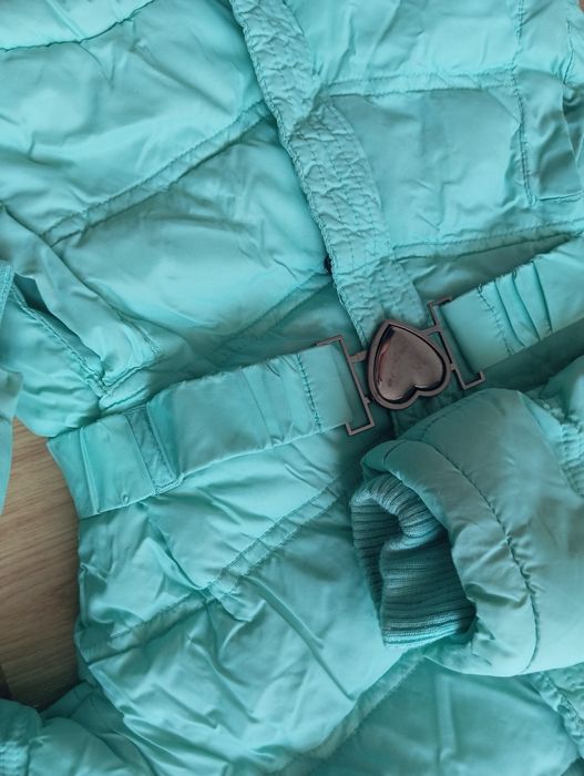 Kurtka zimowa dziewczęca rozmiar 116