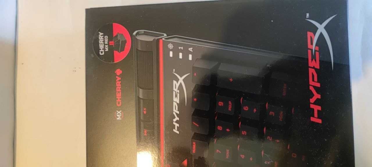 Клавіатура дротова HyperX Alloy Elite Cherry MX Red USB