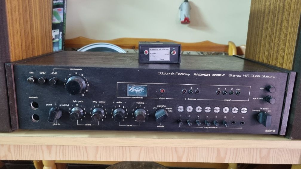 Radio Radmor 5102-T Głośniki Unitra Hi-fi