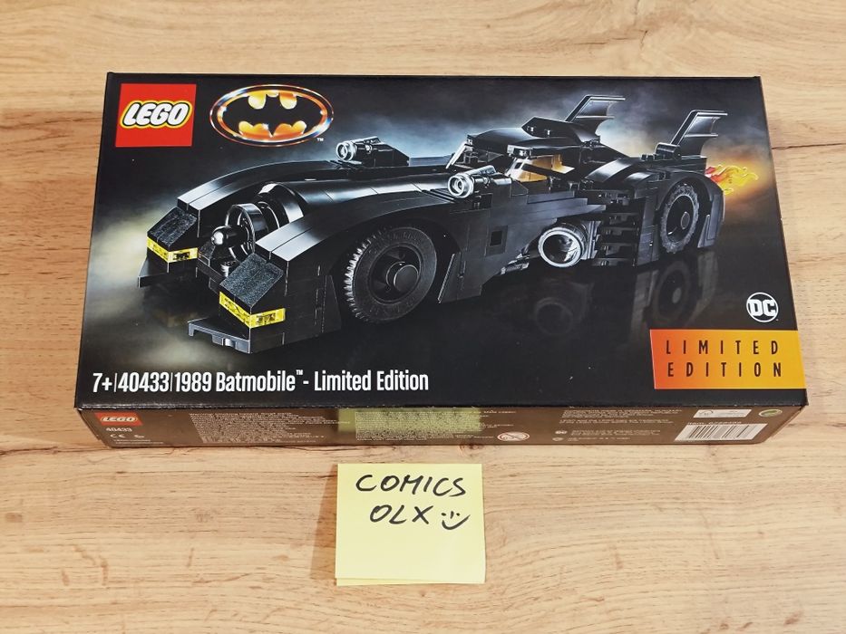 LEGO 40433 Batmobile 1989 DC Batman Limited Edition Na prezent