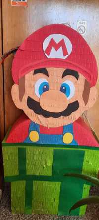 Pinhata de Super Mario. Tamanho grande