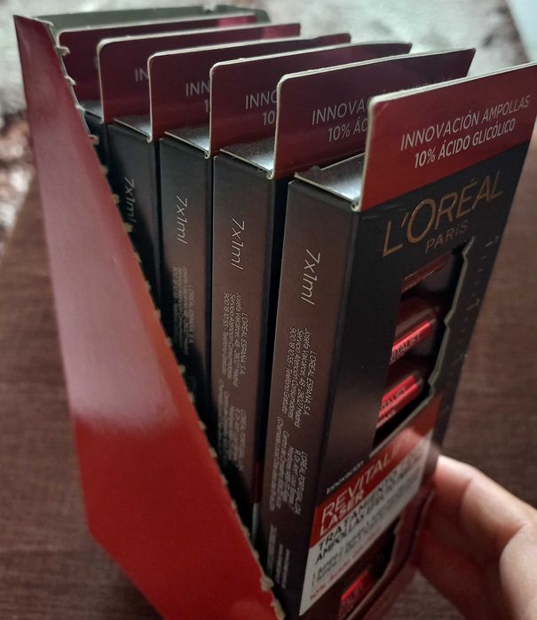 Ampola efeito peeling