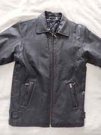Кожаная мужская куртка XL Шкіряна чоловіча куртка