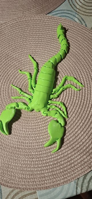 Wydruk 3d skorpion