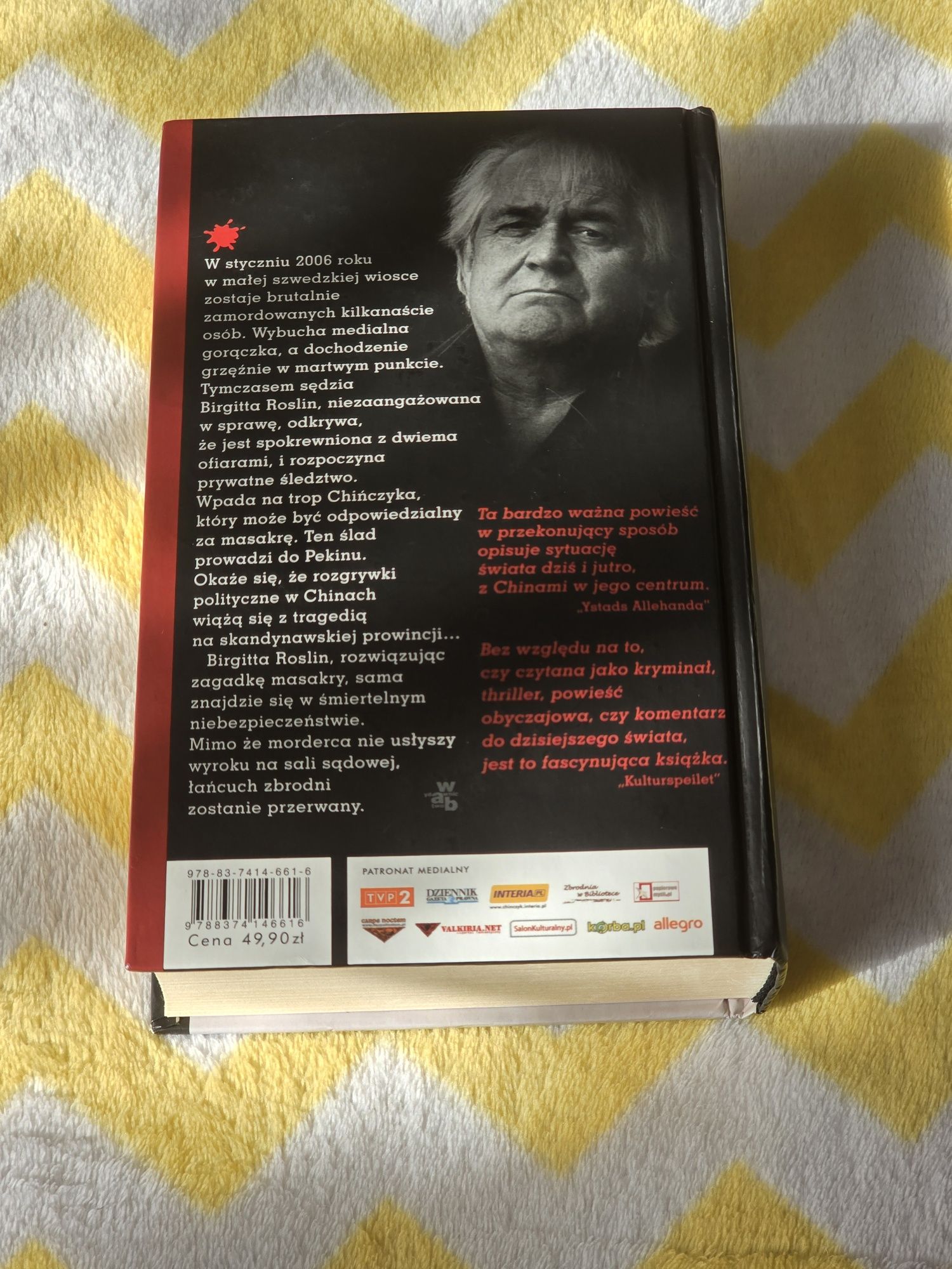 Książka Henning Mankell Chińczyk mroczna seria kryminał