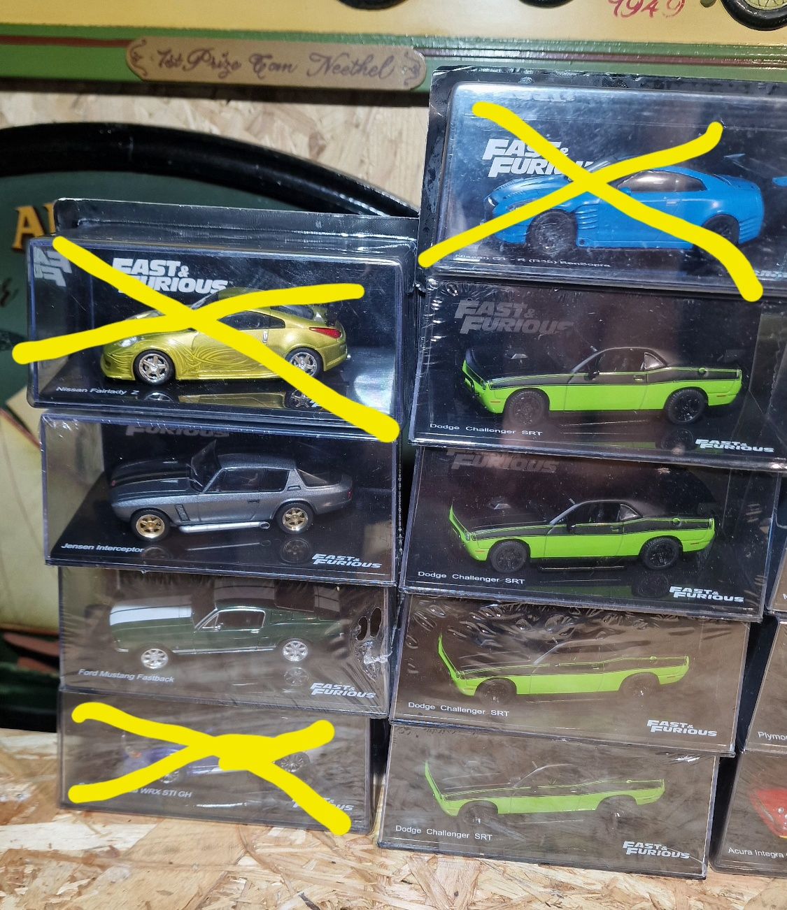 Miniaturas fast and furious