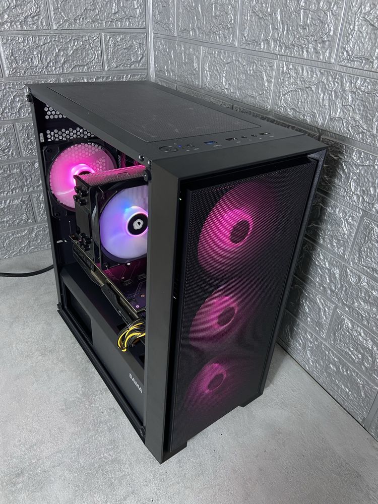 Ігровий Комп'ютер,ПК(Ryzen 5 5500,DDR4 16GB,RTX 2060 SUPER,M2 512GB)