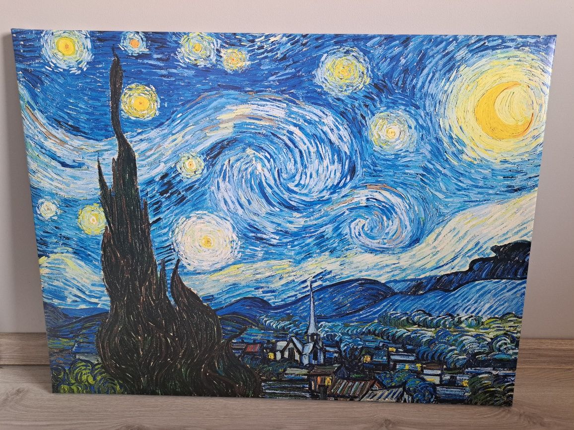 Obraz NA PREZENT drukowany na płótnie van Gogh