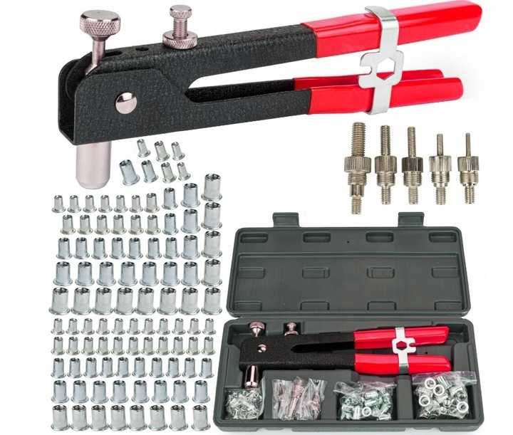 Nitownica do nitonakrętek + AKCESORIA 106 ele