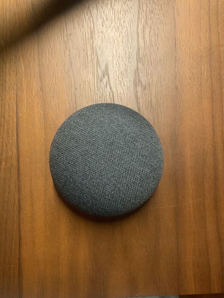 Coluna Som Inteligente Google Nest Mini 1ª Geração Preto