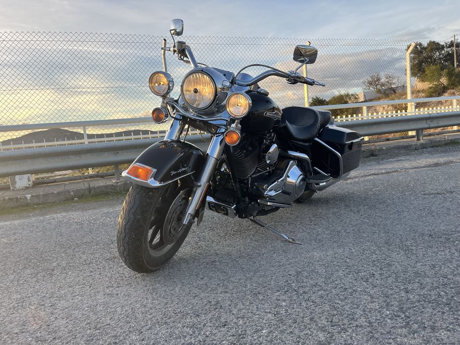 Harley Davidson Road King 1450 de 2001 • Pronta a viajar