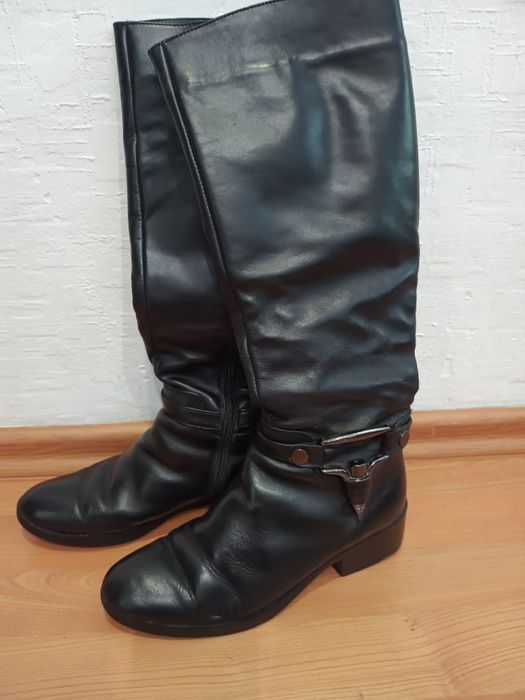 Чоботи шкіряні Міда 37 розмір єврозима